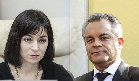 Oligarhul Vladimir Plahotniuc nu a rezistat și a făcut haz pe seama liderei PAS, Maia Sandu. Foto: jurnal.md