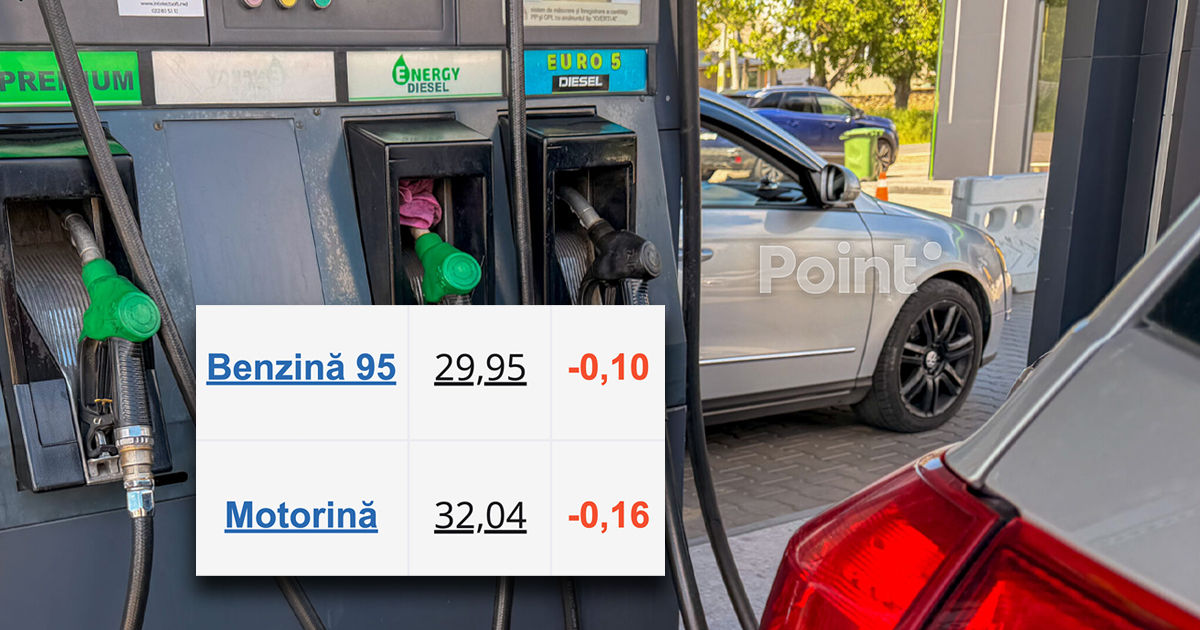 В Молдове продолжает дешеветь топливо.