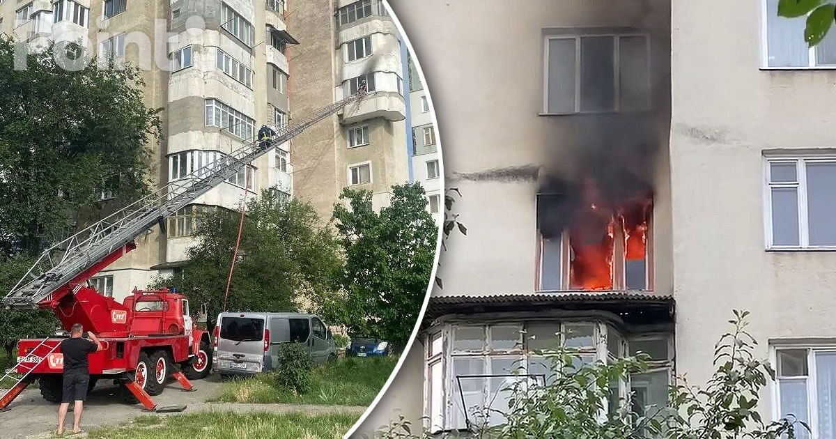 Пожар в многоквартирном доме в Бельцах: пострадали два человека.