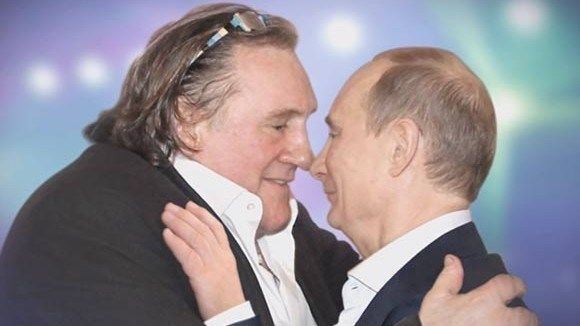 Alegeri în Rusia: Actorul care a votat într-o secţie din Paris. Foto: diariojornada.com.ar