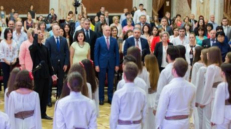 Павел Филип на съезде диаспоры.