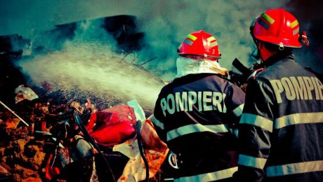 Patru incendii s-au produs în doar două zile, în Capitală. Foto: gherleanul.ro