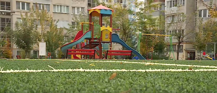 В Кишинёве до конца ноября установят 20 детских площадок.