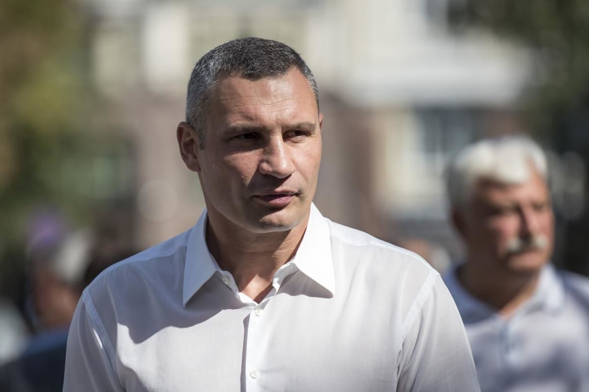Мэр украинской столицы Виталий Кличко.