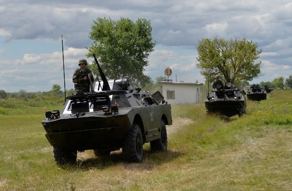 На полигоне под Бельцами после длительного перерыва возобновились учения.