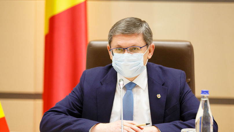 Председатель парламента Игорь Гросу. 