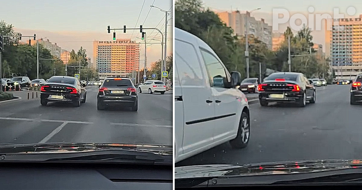 Un șofer cu un comportament agresiv în trafic, amendat în Capitală.