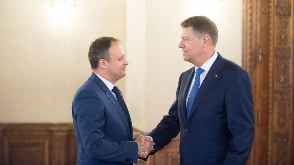 Andrian Candu se întâlnește cu președintele Iohannis în România