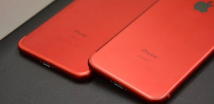 Apple выпускает красные iPhone 8 и 8 Plus.