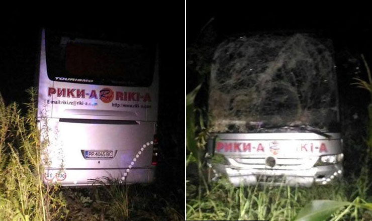 Туристический автобус с 58 украинцами попал в ДТП в Румынии.