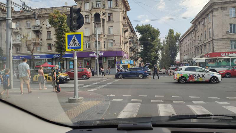 ДТП в центре Кишинёва: пострадал один из пассажиров.