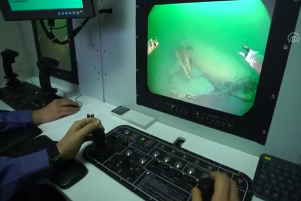 «Потерянный флот Гитлера» на дне Черного моря сняли на видео.