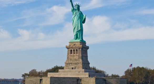 Statuia Libertății din New York ar fi inspirată dintr-o țărancă egipteană.