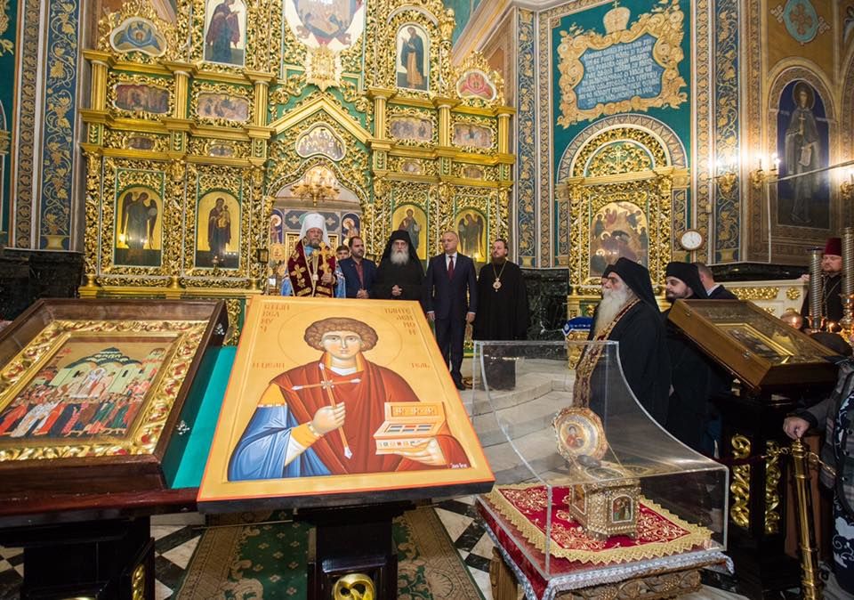 Мощи целителя Пантелеймона прибыли в Молдову.