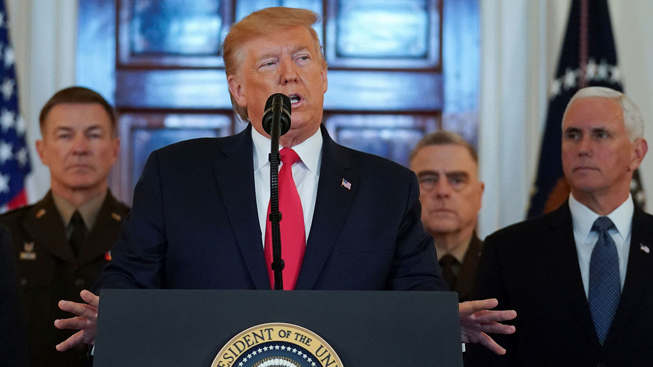 Трамп заявил, что Сулеймани планировал 4 нападения на посольства США.