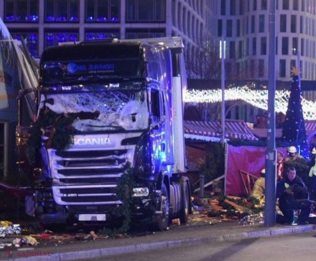 În atacul de ieri de la Berlin nu au suferit cetățeni moldoveni. Foto: click.ro