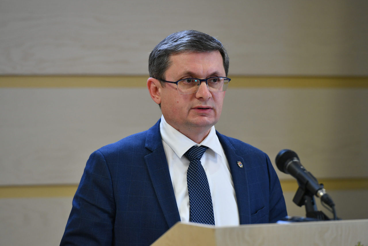 Председатель парламента Молдовы Игорь Гросу.