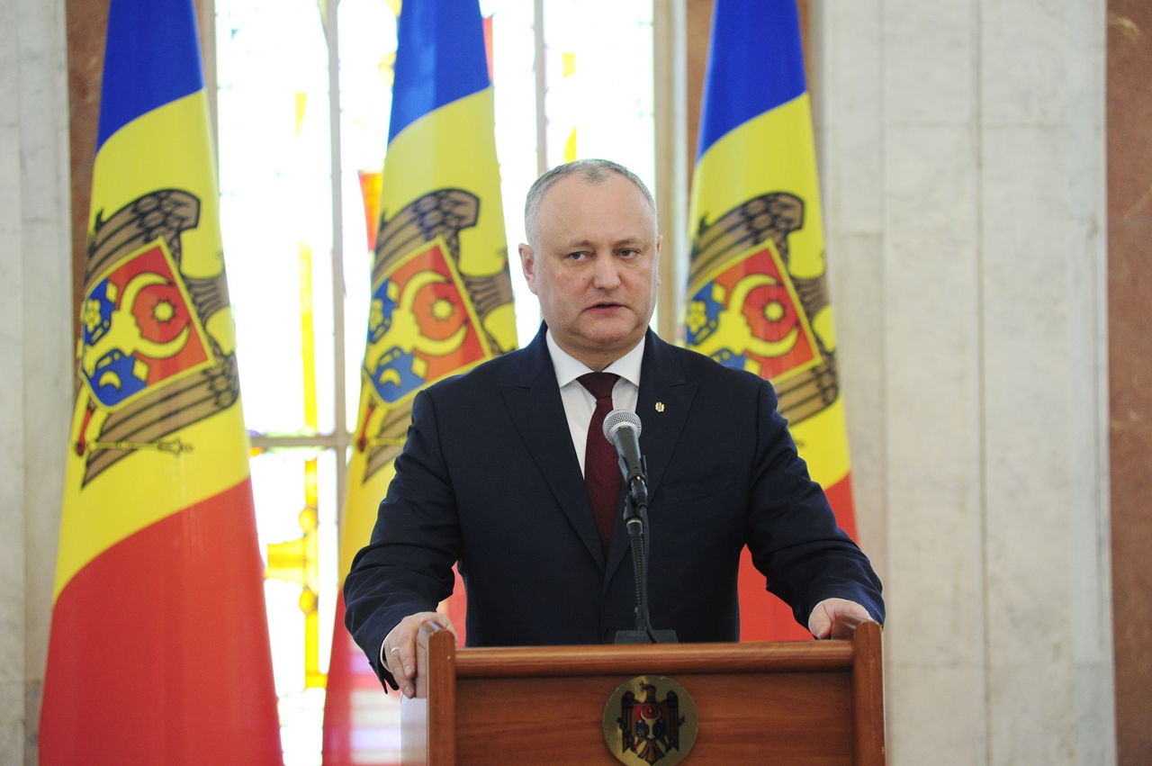Президент Республики Молдова Игорь Додон.