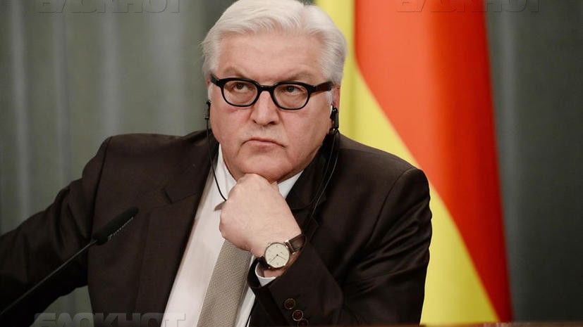 Действующий председатель ОБСЕ, министр иностранных дел ФРГ Франк-Вальтер Штайнмайер.