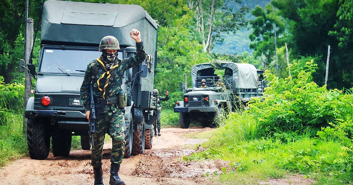На границе Таиланда и Камбоджи произошли боевые столкновения.