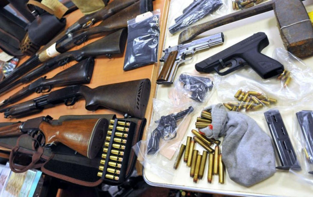 Peste 3.000 de arme au fost ridicate de la începutul anului curent.