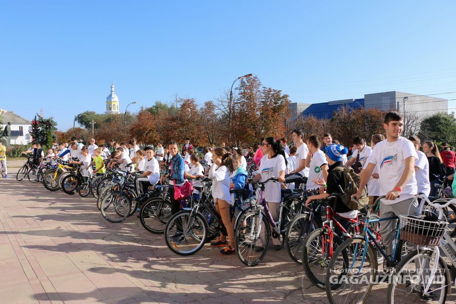 В Комрате состоялся первый велопробег под эгидой башкана Гагаузии.