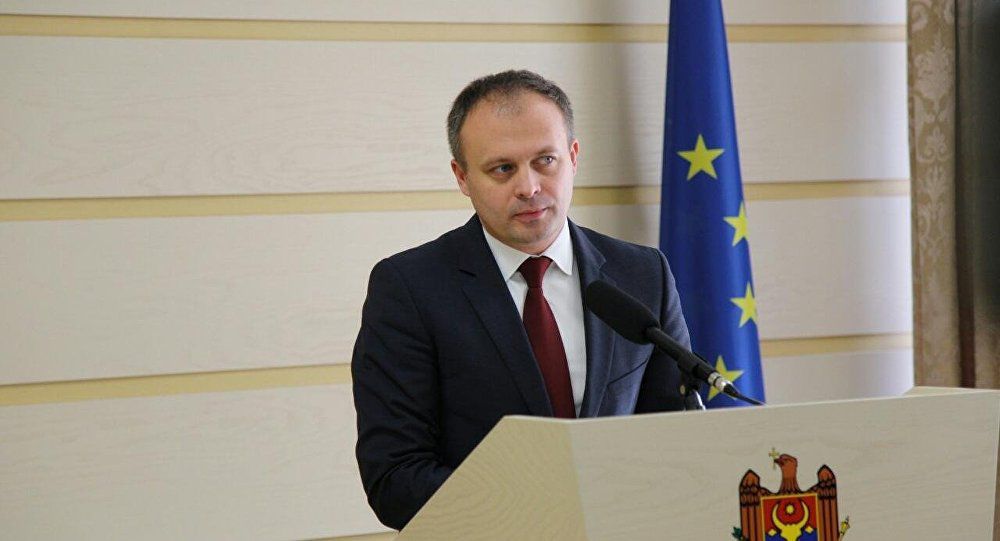 Спикер парламента Андриан Канду.