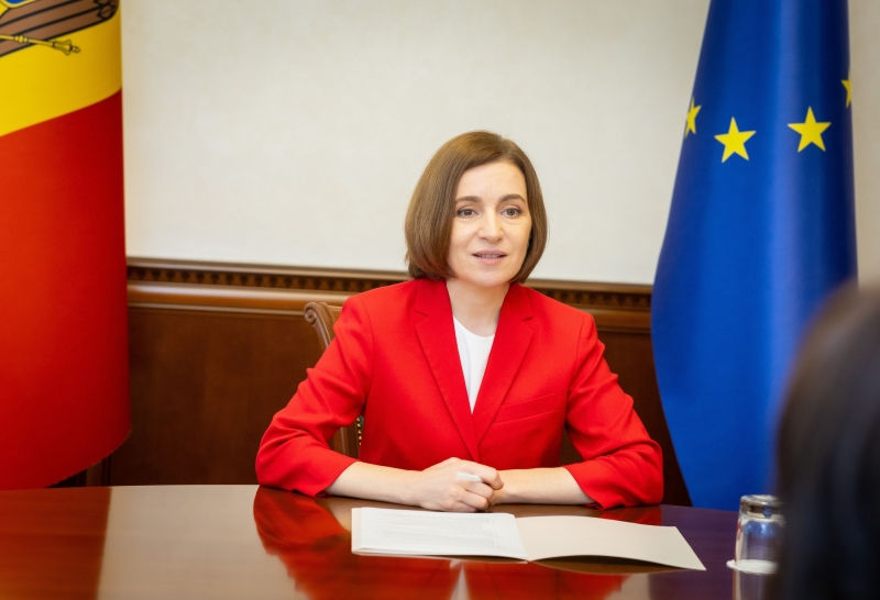 Президент Молдовы Майя Санду.