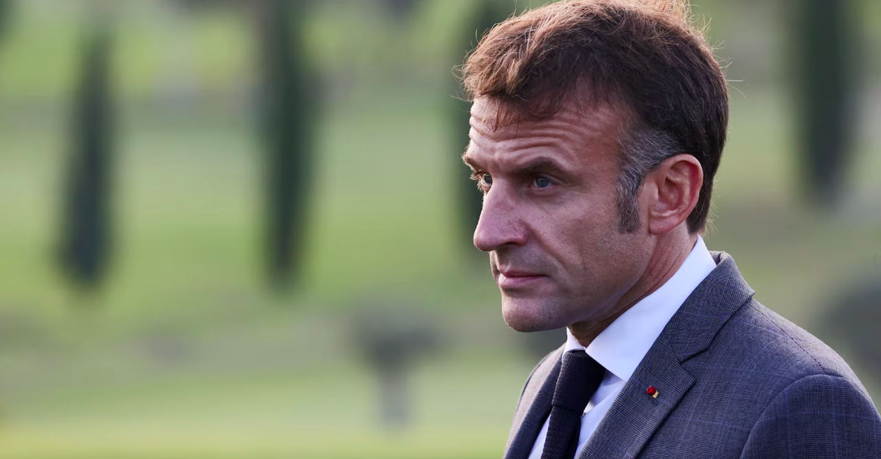 Macron solicită din nou încetarea exporturilor de arme către Israel.