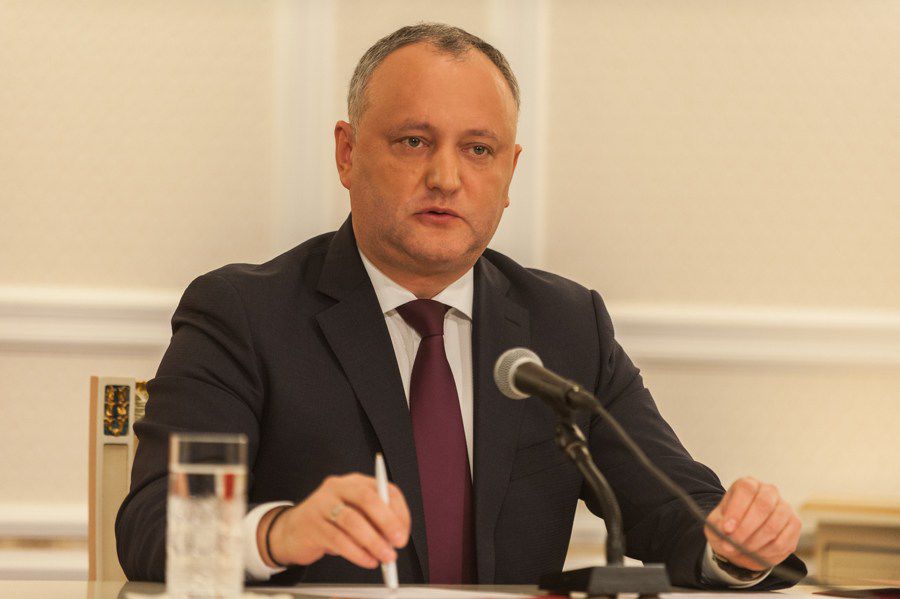 Dodon, despre românii unioniști: O să-i punem la punct pe toți. Foto: moldNova.eu