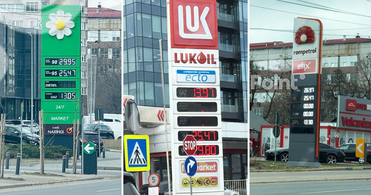 Pe strada Mihai Viteazul din Capitală, trei benzinării nu vând motorină.