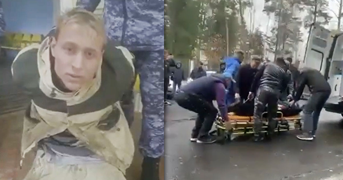 В Иркутской области мобилизованный парень открыл стрельбу в военкомате. Коллаж Point.md.