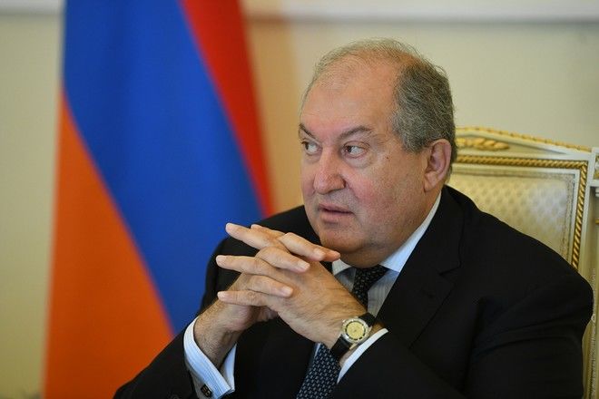 Президент Армении Армен Саркисян.