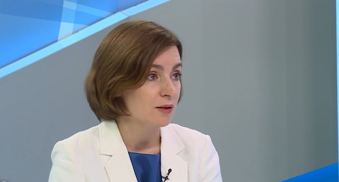 Президент Республики Молдова Майя Санду. 