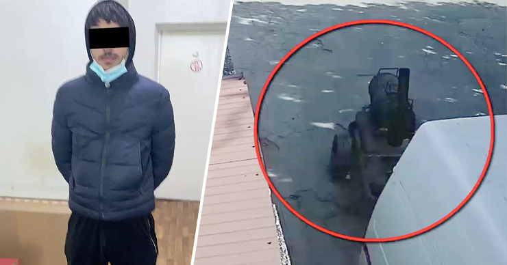 Полиция задержала парня, который украл цистерну и сдал ее на металлолом.