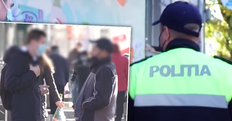 У Центрального рынка продают контрафактный спирт прямо на глазах у полиции. Коллаж: Point.md