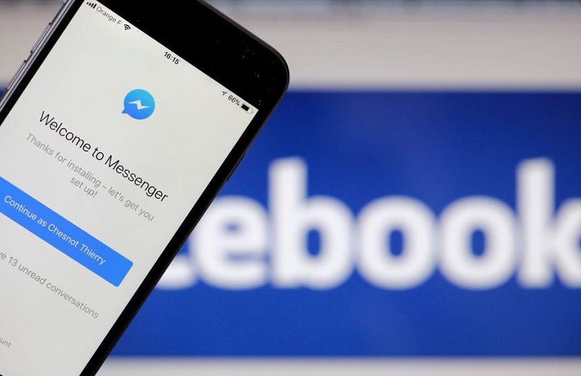 Для регистрации в приложении Messenger потребуется аккаунт в Facebook.