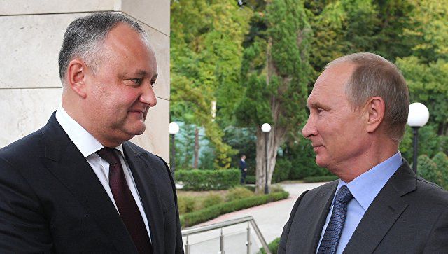 Додон надеется, что Путин посетит Молдову в 2019 году.