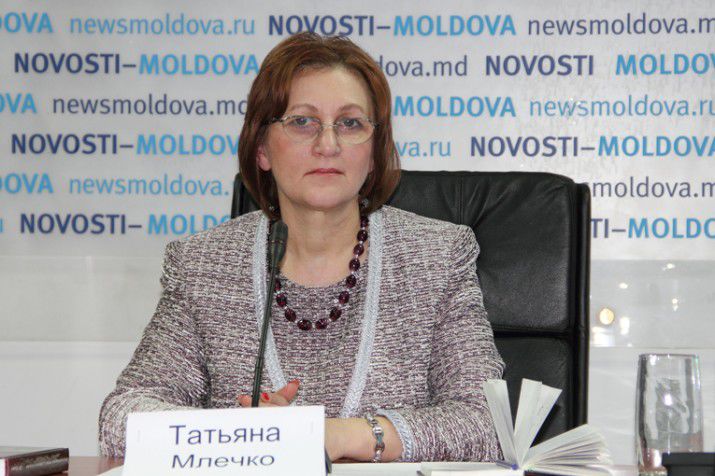 Доктор хабилитат филологии, ректор Славянского университета, председатель Молдавского общества преподавателей русского языка Татьяна Млечко.