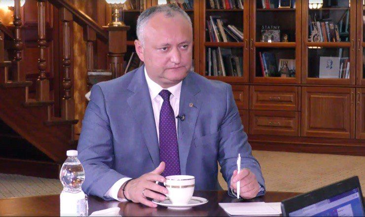 Президент Молдовы Игорь Додон.