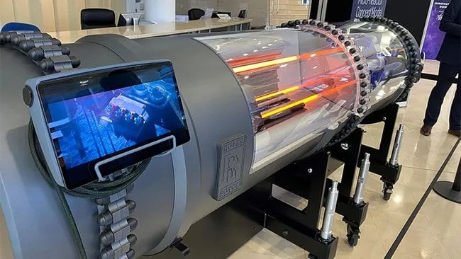 Rolls-Royce показала макет реактора для Луны.