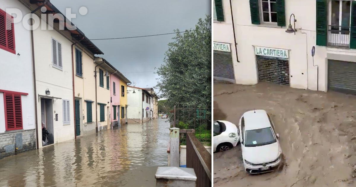Cod Roșu, anunțat în nordul Italiei din cauza inundațiilor.