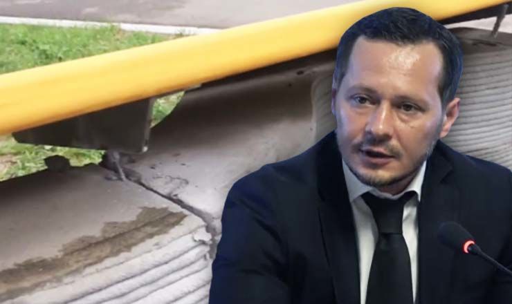 Руслан Кодряну прокомментировал ситуацию с поврежденными 3D скамейками.