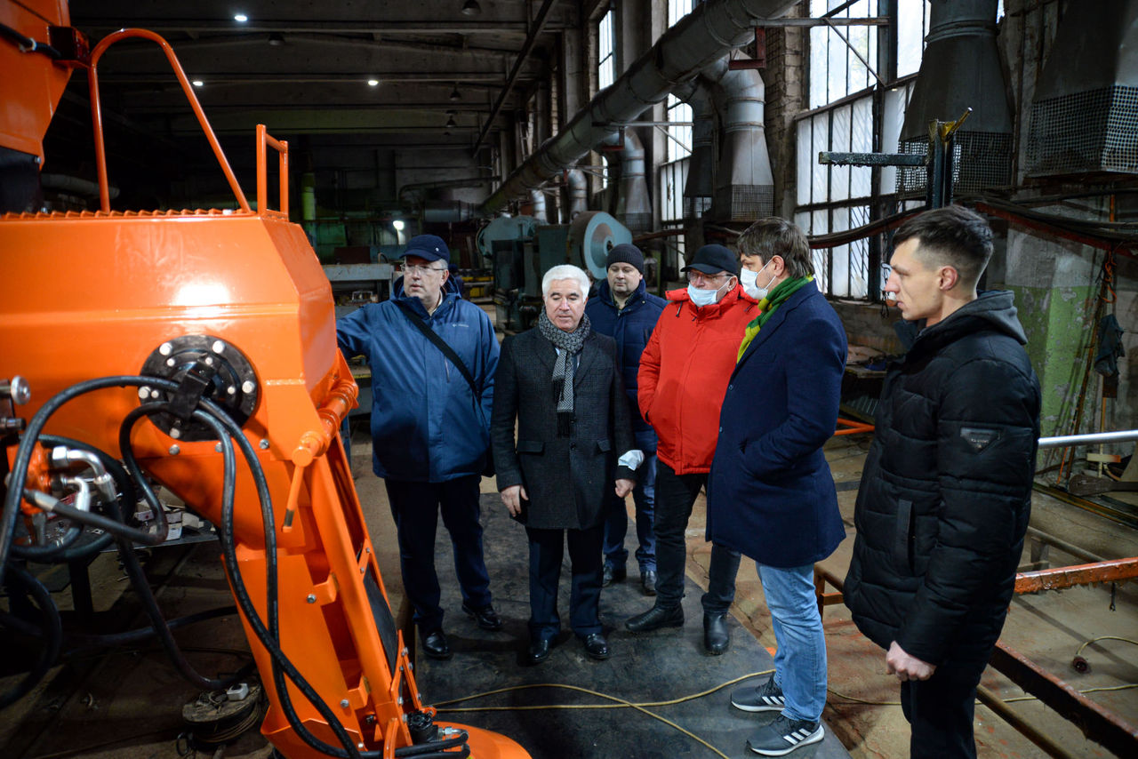 Спыну посетил завод Hidroinpex: «Нужно использовать этот потенциал».