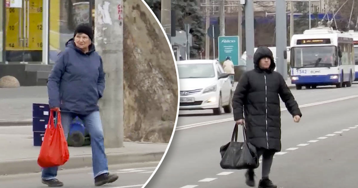 Несмотря на предупреждения полиции, люди переходят дорогу в неположенных местах. Коллаж: Point.md