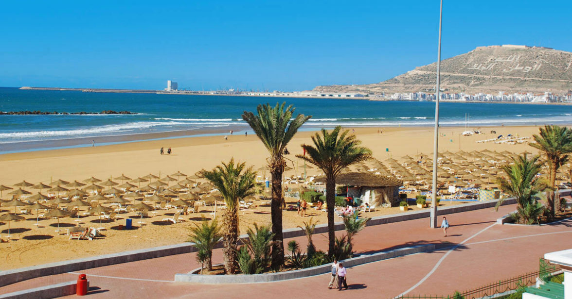 Orașul din Maroc în care este cald toamna și iarna.
