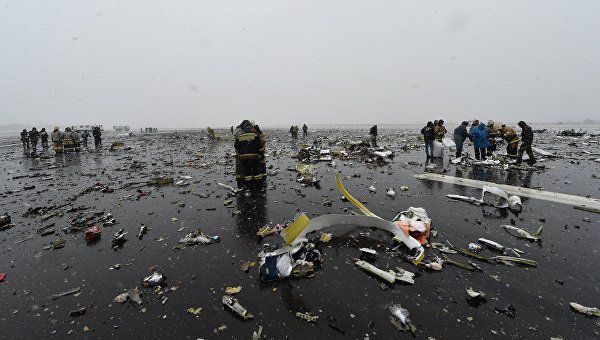 Поисково-спасательные работы на месте крушения Boeing в Ростове-на-Дону завершены в девять утра по Москве.