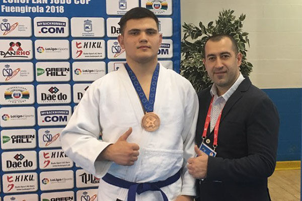 Judocanul Alin Bagrin a obținut bronzul la Cupa Europei printre cadeți 