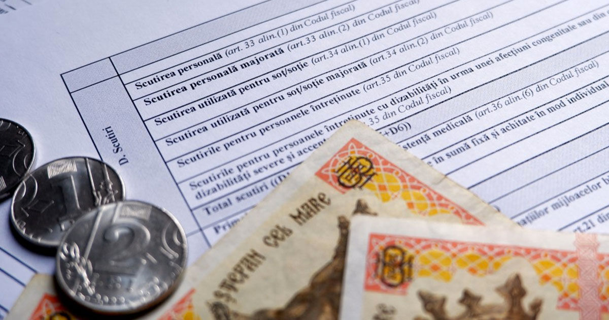 Scutirea personală în Moldova nu va fi indexată în 2026.