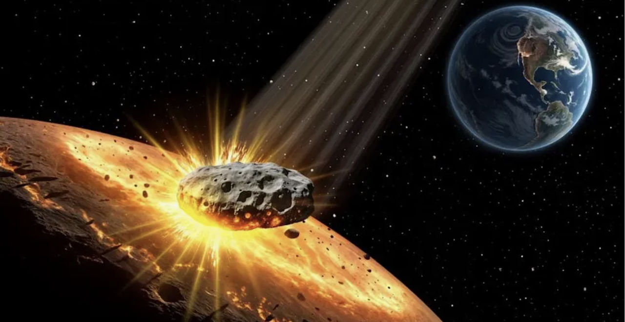 Oamenii de știință chinezi: Un asteroid ar putea intra în coliziune cu Luna în 2032.